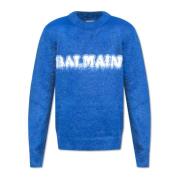 Sweater med logo