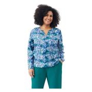 ADDorthea - Lilla V-hals Bluse