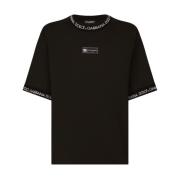 Sorte T-shirts og Polos fra Dolce Gabbana