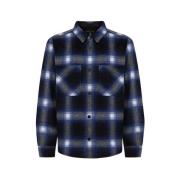 Tartan Print Flannel Skjorte