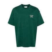 Skovgrøn Slogan T-shirts og Polos