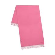 Solidt Tørklæde, Geranium Pink