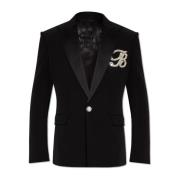 Blazer med B-applikation