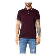 Klassisk Bordeaux Polo - 100% Bomuld