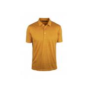 Orange Linned Polo Shirt