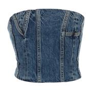 Moderne Denim Top