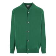Grøn Oversize Cardigan Sweater