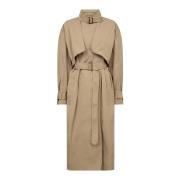 Stilfuld Franciscc Trenchcoat Jakke i Khaki