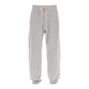 Bomuld French Terry Joggers med elastisk talje