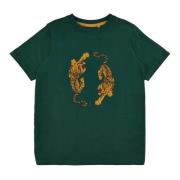 Garden Topiary Tiger Print T-shirt