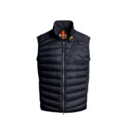 Stilfuld Fleece/Nylon Vest - Mørk Avio