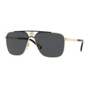 Gold Black/Grey Sunglasses