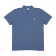 Chase Pique Polo Sorrent/Gold
