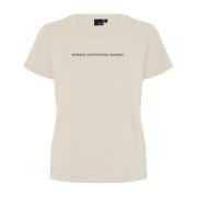Laurie Amanda - Women Supporting Wome Toppe & T-Shirts 100616 12099 - Ivory Fabric With Blac