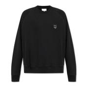 Sweatshirt med logo