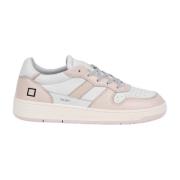 Hvide og lyserøde Court 2.0 Sneakers