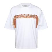 Hvid Bomulds T-shirt SS24 Oversize Pasform