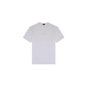 Hvid Bomuld Jersey T-shirt Regular Fit