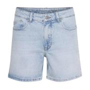My Essential Wardrobe Lucymw 139 High Shorts Y Shorts & Knickers 10704295 Light Blue Retro Wash