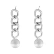 Tabitha Link Earring Silver Plating