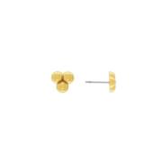 Passion Waterproof Triple Ball Earring 18K Gold Plating