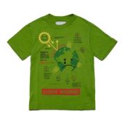 T-shirt med Global Opvarmning print