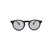Malibu Sunglasses - Grey on Black