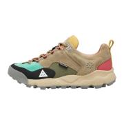 Suede and technical fabric sneakers BACK COUNTRY UNI