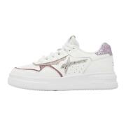 Leather sneakers with glitter XENIA W.