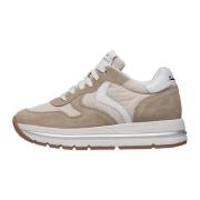 Suede and technical fabric sneakers MARAN