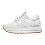Leather and fabric sneakers MARAN S