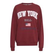 Hyggelig Efterårs Sweatshirt Maroon