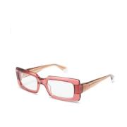 Rød Optisk Brille til Daglig Brug