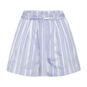 Bruuns Bazaar Women Swiniesbbbrynja Shorts Shorts Knickers Bbw3975 Blue Stripe