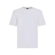 Hvid Crew Neck T-shirt Polos
