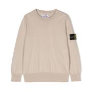 Brun Crew-Neck Sweater Shaved Knit