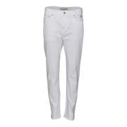 Hvid Dapper Jeans Gulerodspasform