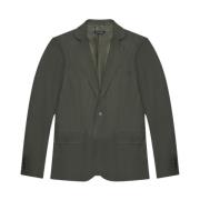 Grøn Americana Jakke Blazer