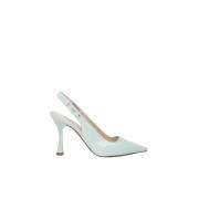 Mint slingback sandaler