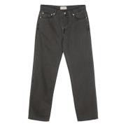 Mid Grey Bomuld Denim Jeans