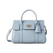 Lille Bayswater Satchel Poplin Blå