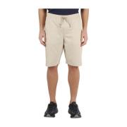 Casual Safari Beige Bomuldsshorts