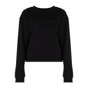 Enkel Rund Hals Sweatshirt