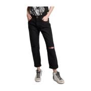 Sort Regular Fit Denim Jeans