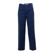 Gabardine Chino Bukser Flare Fit