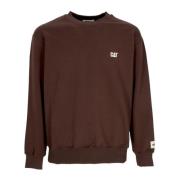 Logo Crewneck Sweatshirt Letvægts Streetwear