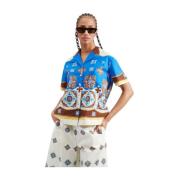 Naples-inspireret Boxy Skjorte
