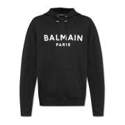 Sweatshirt med logo