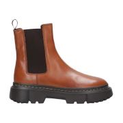 Urban Chelsea Boot Brun Læder