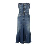 Vintage Denim Kjole 103178